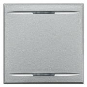 Axolute Клавиши без символа – 2 модуля, цвет алюминий