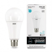 Лампа Gauss Elementary A67 25W 2150lm 6500K E27 LED 1/10/50