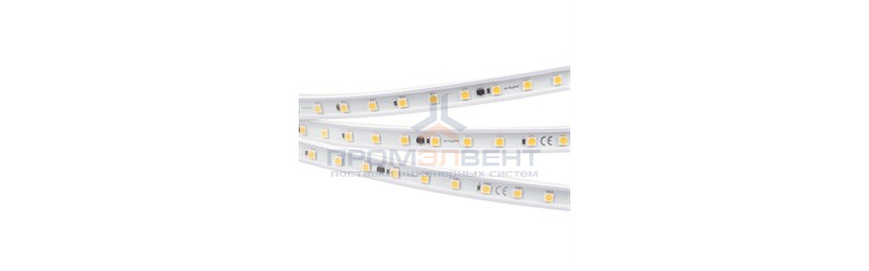 Лента ARL-10000PV-5060-54-230V Warm3000 (15mm, 8W, IP65)