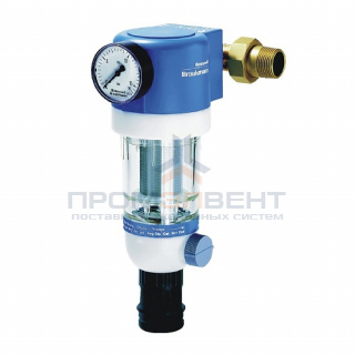 Фильтр тонкой очистки промывной Honeywell F74C - 3/4" AA (НР/НР, PN16, Tmax 30°C, сетка 100 мк)