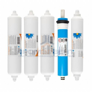 Комплект сменных картриджей Atoll №106 STD (для систем обратного осмоса Sailboat A-550, A-560E)