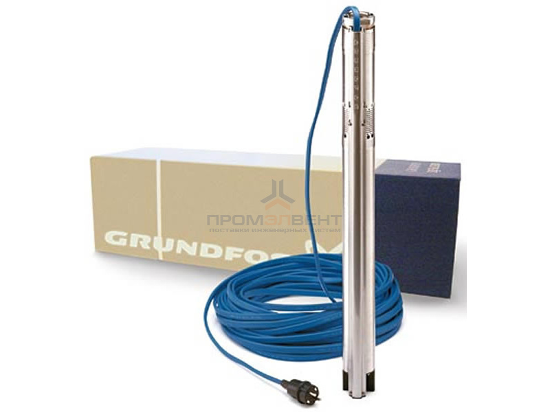 Насос скважинный Grundfos SQ 2-55, с кабелем 60м