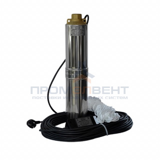 Насос скважинный Водолей БЦПЭ 0,5-25 У (0,55 кВт, Qmax 1,8 м³/ч, Hmax 36 м, кабель 25 м)