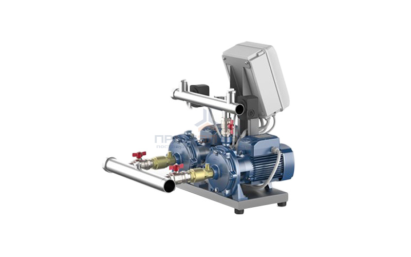 Насосная станция Pedrollo COMBIPRESS CB2-4CPm 100-С - 2x0,75кВт(1x230 В,Qmax 260л/мин,Hmax 50м)