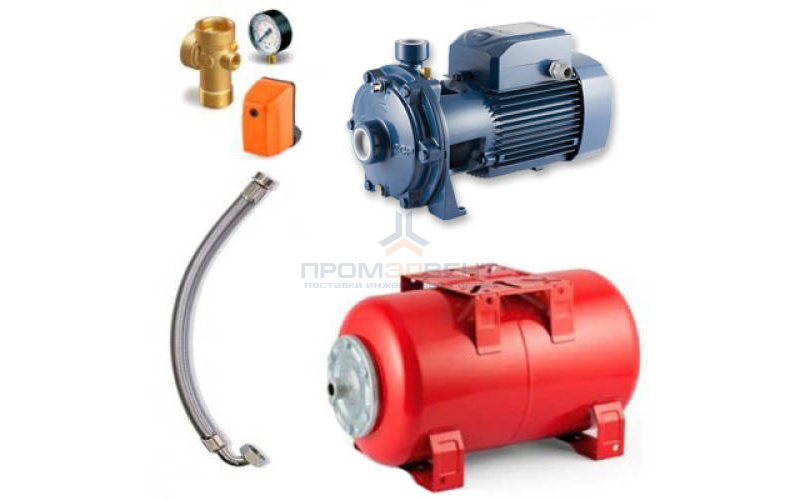 Насосная станция Pedrollo HYDROFRESH 2Cpm 25/14A-50 CL - 1,50 кВт (Qmax 100 л/мин, 1x230В)