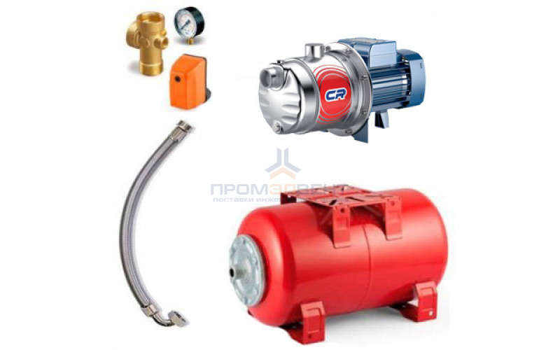 Насосная станция Pedrollo HYDROFRESH 5CRm 80-50 CL - 0,75 кВт (Qmax 80 л/мин, 1x230В, с/х)