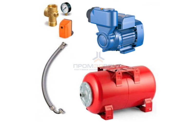 Насосная станция Pedrollo HYDROFRESH PKSm 80-24 CL - 0,75 кВт (Qmax 40 л/мин, 1x230В, с/'х)