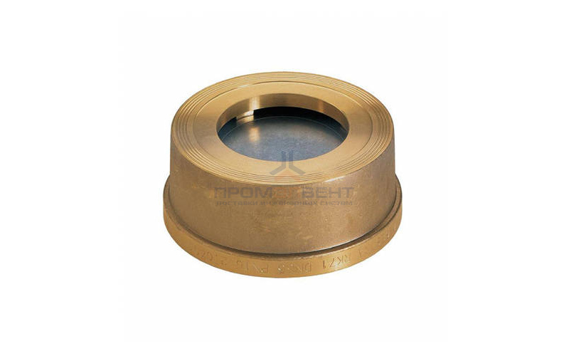 Клапан обратный межфланцевый Zetkama V275-Н - Ду50 (ф/ф, PN16, Tmax 200°C, латунь)