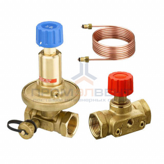 Комплект клапанов Danfoss APT 3/4" и CDT 3/4" (ВР/ВР, PN16, Tmax 120°C)