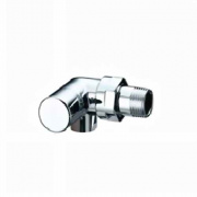 Левосторонний трехосевой терморегулирующий вентиль LadyFAR TOP line,сереб.