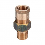 Соединение разъемное Viega 3341 - 3/4" (НР/ВР, с коническим уплотнением, бронза без покрытия)