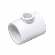 Тройник переходной Fusitek - 40 x 20 x 40 (для полипропиленовых труб под пайку, цвет белый)