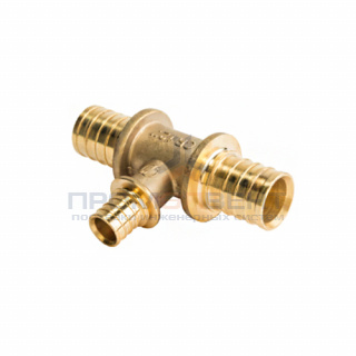 Тройник переходной STOUT - 20 x 16 x 20 (для труб из сшитого полиэтилена)