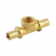 Тройник с переходом на внутреннюю резьбу SANEXT - 16 x 1/2" (для труб из сшитого полиэтилена)