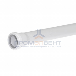 Труба для внутренней канализации СИНИКОН Comfort Plus - D110x3.8 мм, длина 2000 мм (цвет белый)
