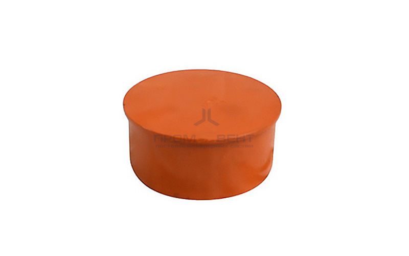 Заглушка для труб наружной канализации СИНИКОН НПВХ - 110