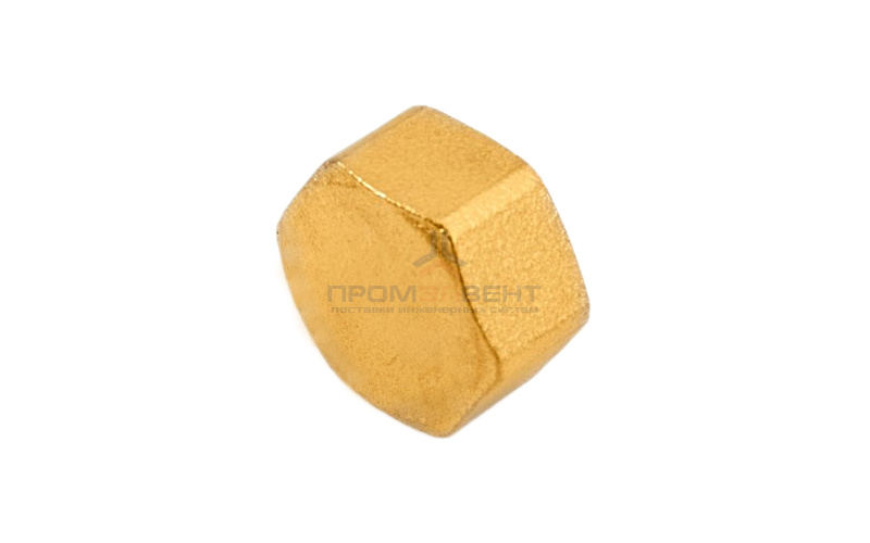 Заглушка латунная с внутренней резьбой STOUT - 1/2