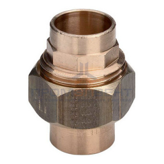 Муфта разъемная Viega R4 94340 - 18 (бронза, под пайку)