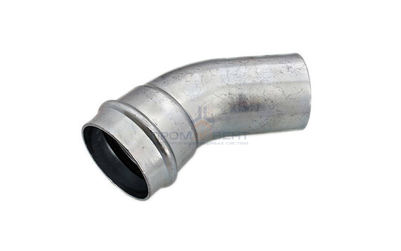 Отвод 45° Conex Banninger PC 5040 - 28 (оцинкованная сталь)