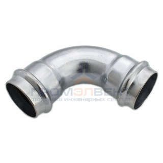 Отвод 90° Conex Banninger PC 5002 - 18 (оцинкованная сталь)