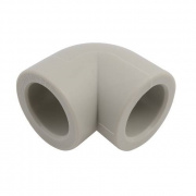 Отвод 90° FV-Plast - 110 (для полипропиленовых труб под пайку, цвет серый)