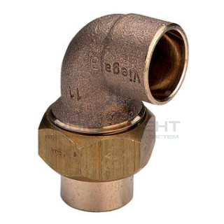 Отвод 90° разъемный Viega R4 94096 - 18 (пайка, для медных труб)