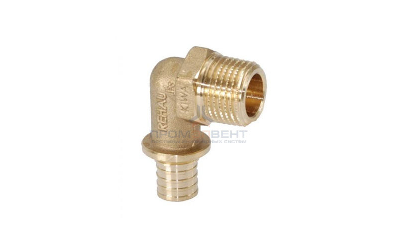 Переход на наружную резьбу угловой REHAU RX - 25 x 3/4