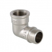 Переход с внутренней резьбы на наружную угловой VALTEC VTr.092 - 1"1/4 (латунь никелированная)