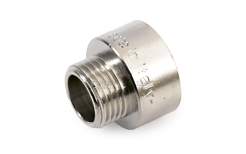 Переходник латунный с внутренней резьбой на наружную STOUT - 1