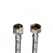 Подводка для воды гибкая Industrias Mateu (Гайка/Штуцер) - 1/2" (длина 200 мм)