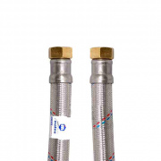 Подводка для воды гибкая Industrias Mateu FILBOR (Гайка/Гайка) - 1" (длина 600 мм)