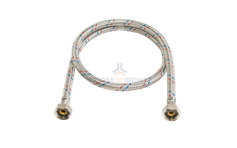 Подводка для воды гибкая STOUT (Гайка/Гайка) - 3/8