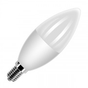 Лампа светодиодная свеча FL-LED C37 7,5W 4200К 220V E14 37х108 700Лм белый свет