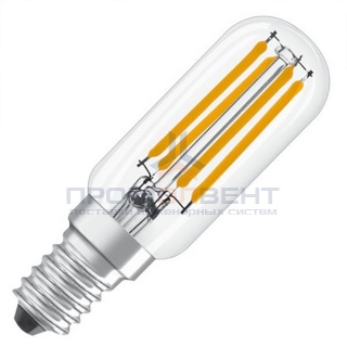 Лампа светодиодная для холодильника Osram PT2625 2,8W/827 230V CL E14 250lm 15000h Filament
