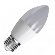 Лампа светодиодная свеча FL-LED C37 5,5W 4200К 220V E27 37х108 510Лм белый свет
