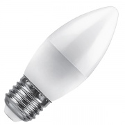 Лампа светодиодная свеча Feron LB-570 9W 6400K 230V E27 холодный свет