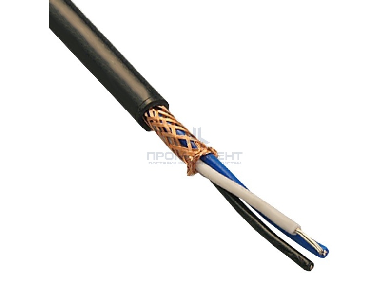 Кабель монтажный МКЭШвнг(А)-LS 2х2х1,5 экранированный с скрученными попарно жилами
