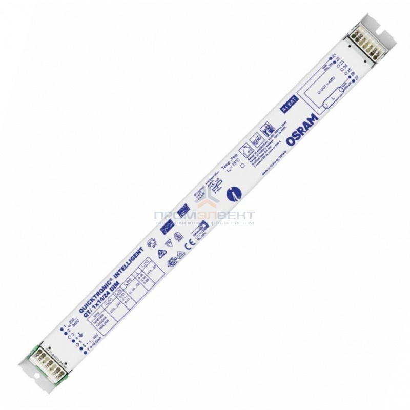 ЭПРА Osram QTi 1x14/24 DIM 1-10V диммируемый для люминесцентных ламп T5