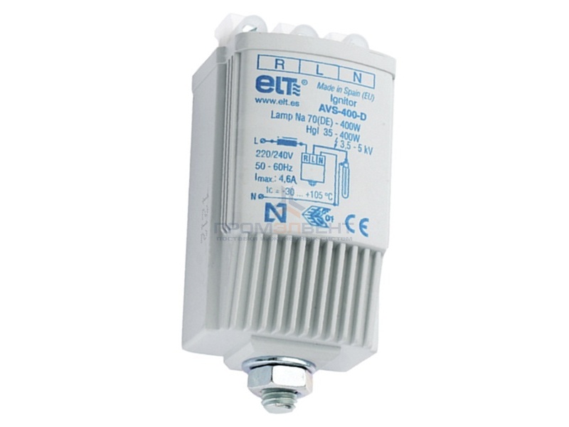 ИЗУ ELT 70-400W 220-240V 3,5-5,0kV 4,6A для металлогалогенных и натриевых ламп