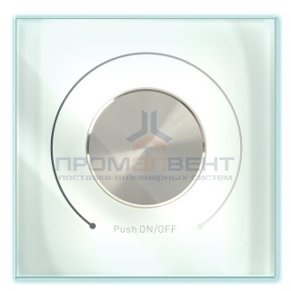 Диммер поворотный DALI (Broadcast) 125мА стекло белый IEK