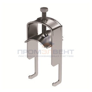 Держатель кабельный для крепления к лотку/профилю,  д. 50-56