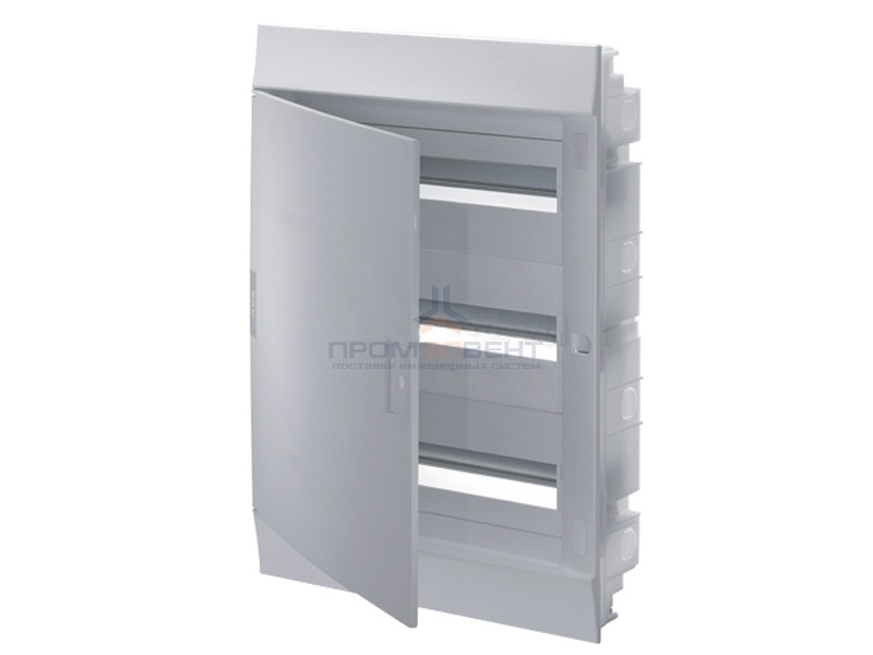 Бокс в нишу ABB Mistral41 54М непрозрачная дверь c клеммным блоком